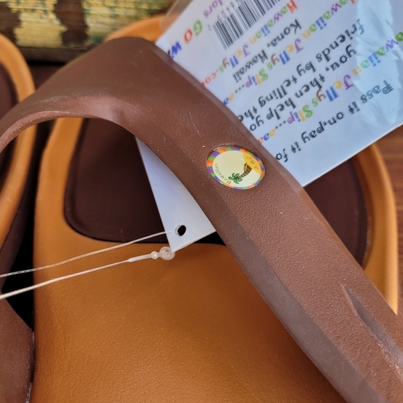 Men's Slide Flip Flops Thong Sandals Sz 6 - Picture 8 of 11